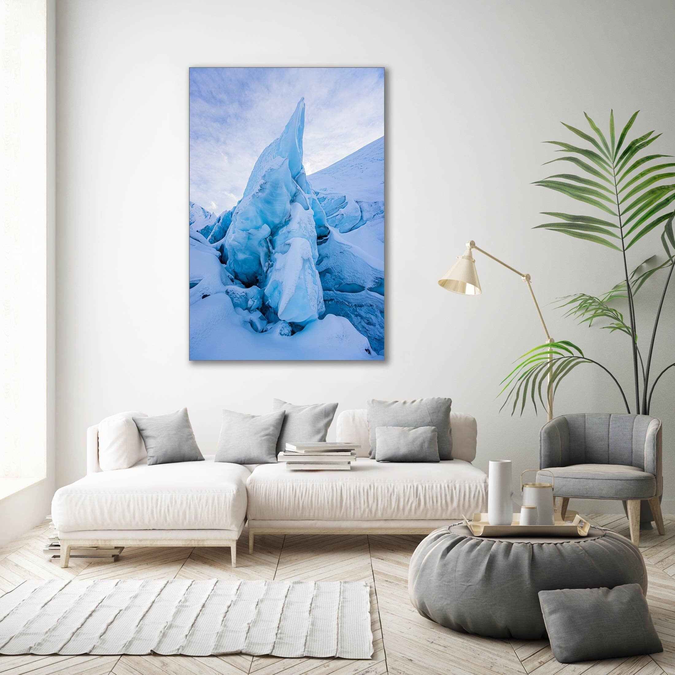 Ice Spike - Matanuska Glacier Alaska Fine Art Print (Metal & Bamboo Prints)