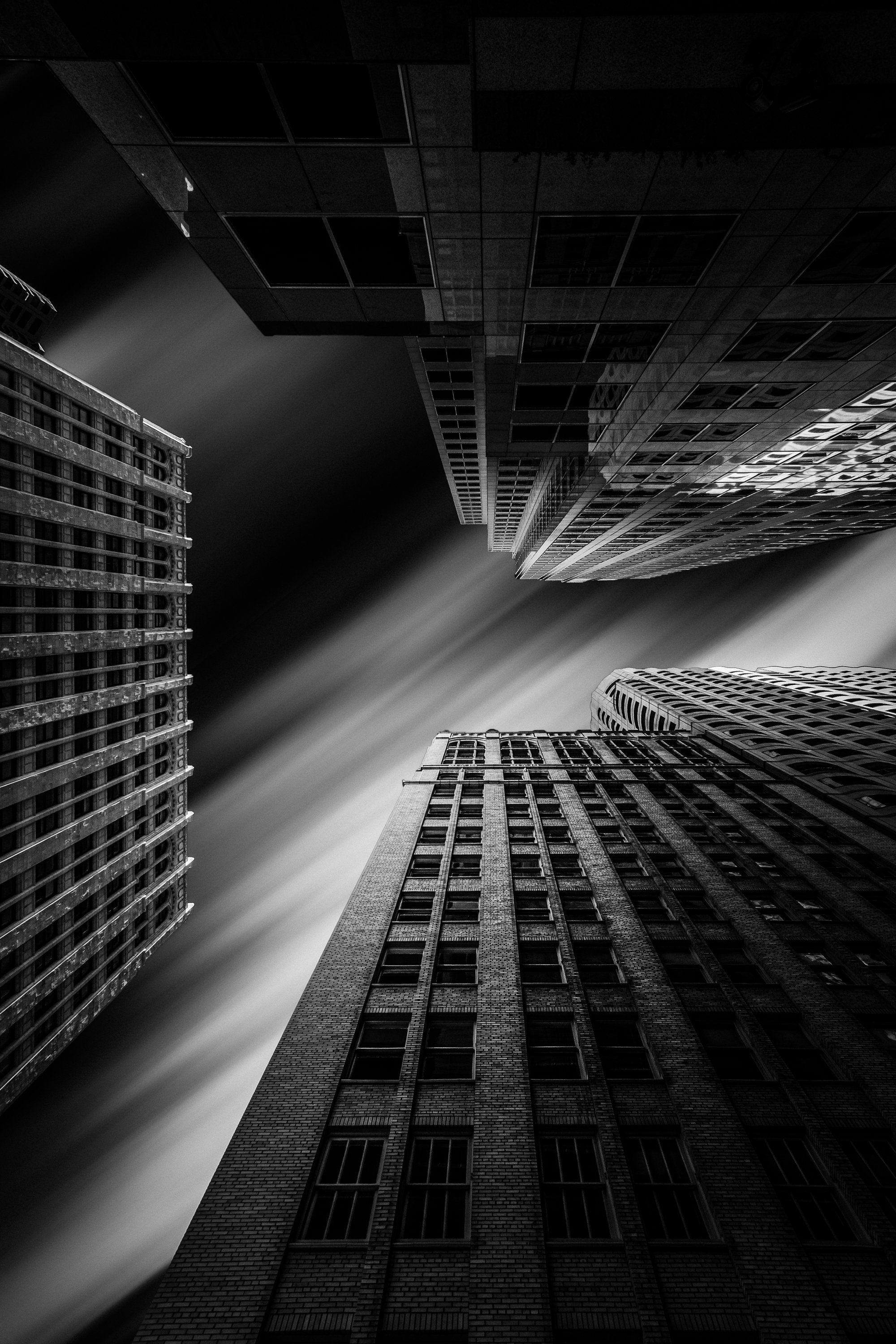 Modern Dark Pace - San Francisco Black and White Fine Art (Metal & Bamboo Prints)