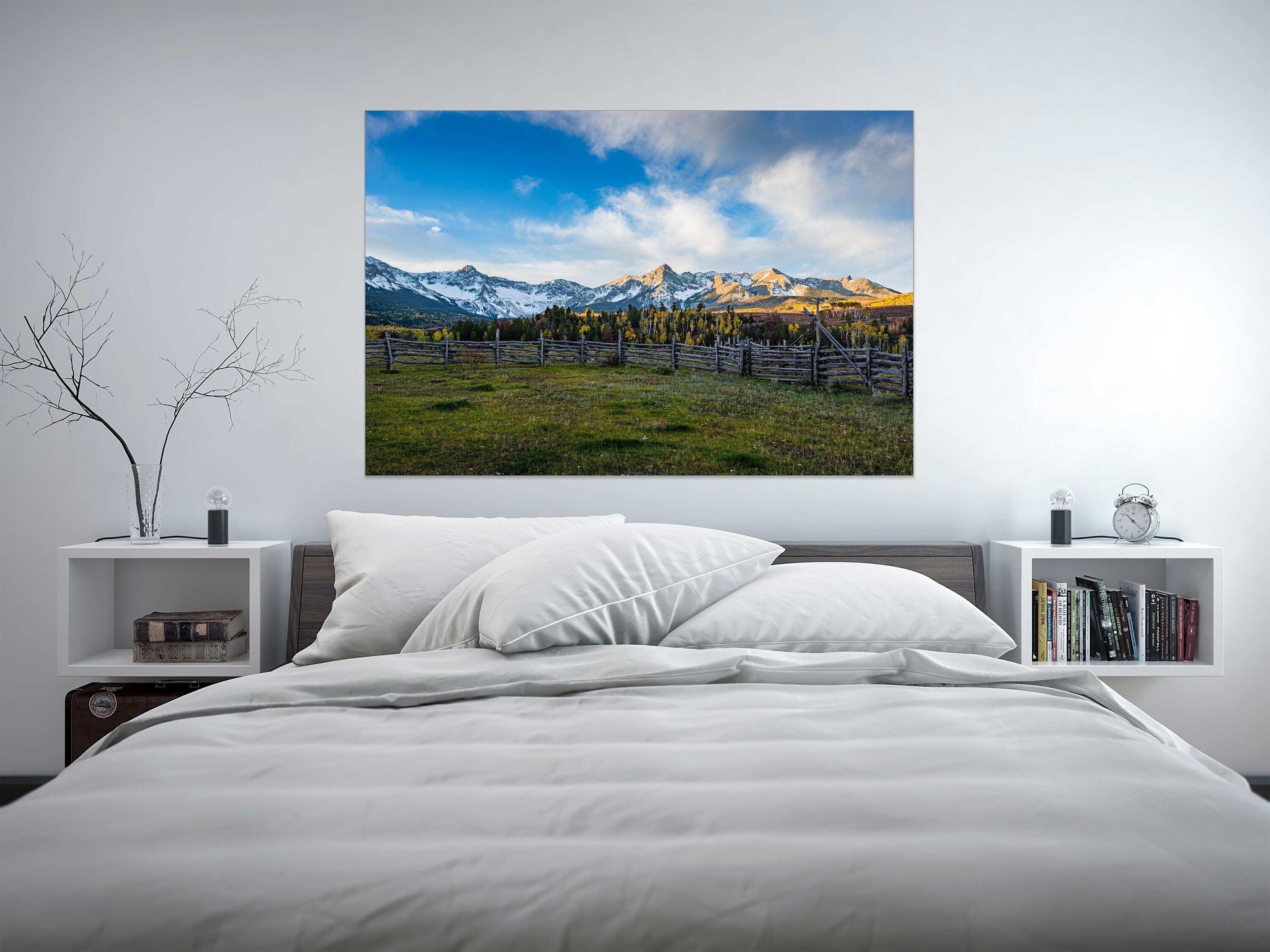 Sunrise Ranch - Mount Sneffels Colorado County Road 9 - Fine Art Photography (Metal & Bamboo Prints)