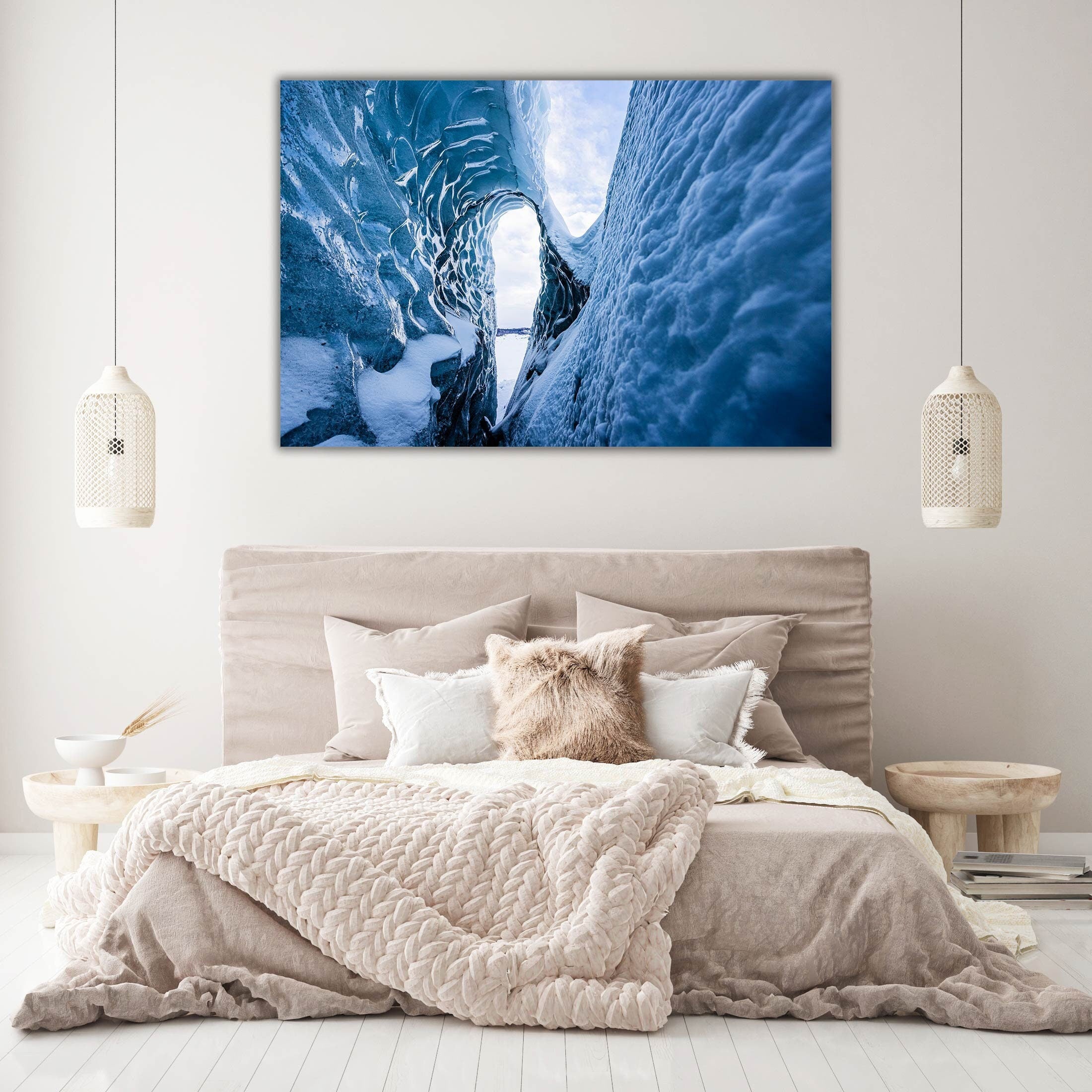 Black Ice - Matanuska Glacier Alaska Fine Art (Metal & Bamboo Prints)