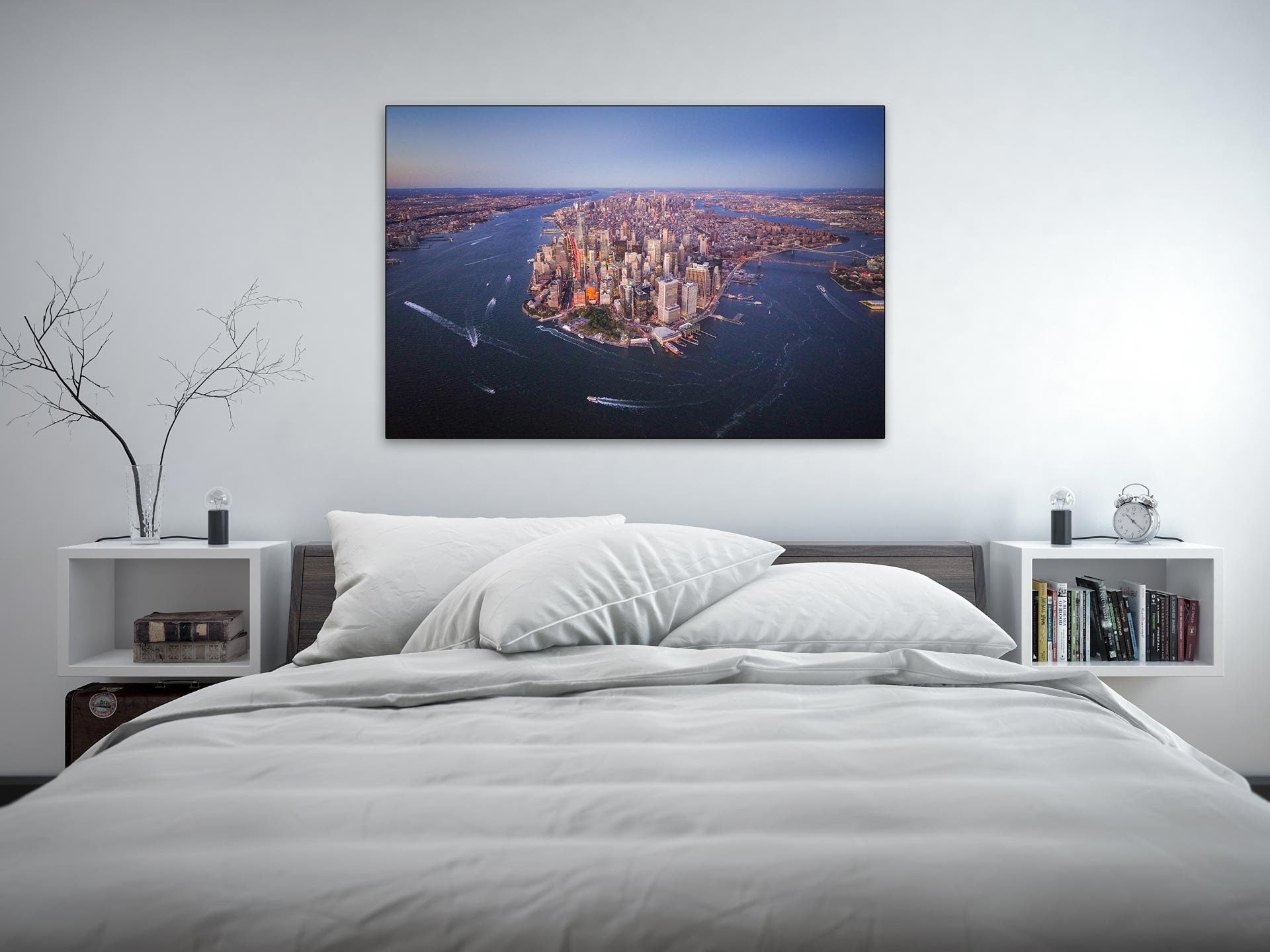 Above New York City - Aerial Fine Art Photography (Metal & Bamboo Prints)