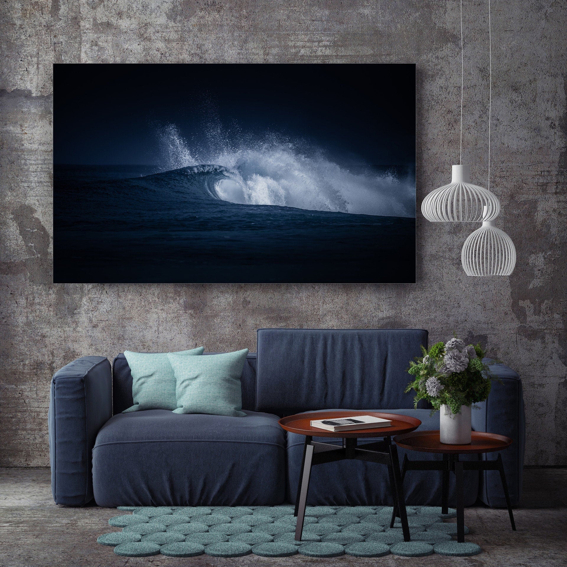 Cycle - Modern Surf 3 - Series 3 - Fine Art (Metal & Bamboo Prints)