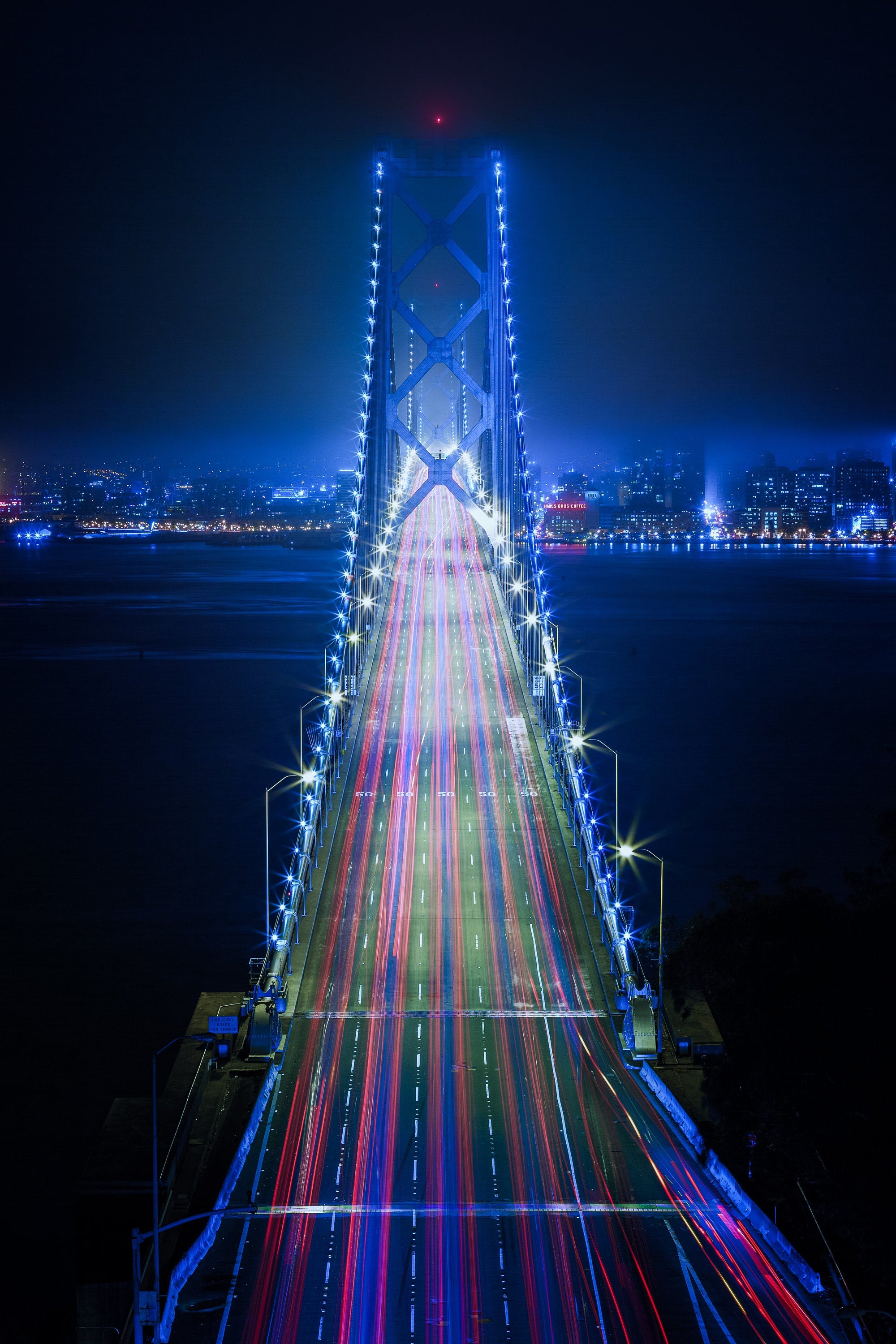 Bay Bridge Long Exposure - San Francisco Fine Art Photography (Metal & Bamboo Prints)