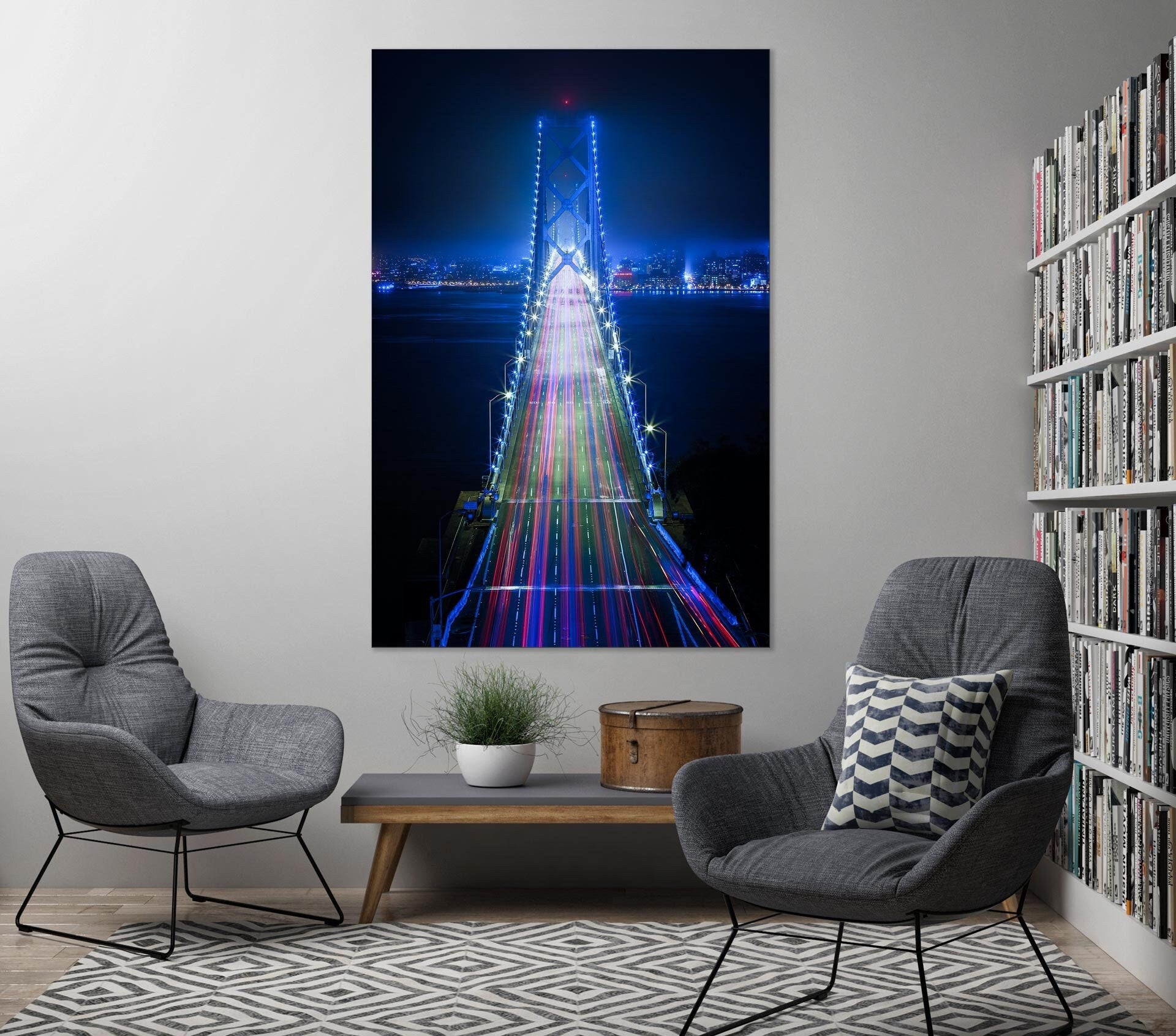 Bay Bridge Long Exposure - San Francisco Fine Art Photography (Metal & Bamboo Prints)