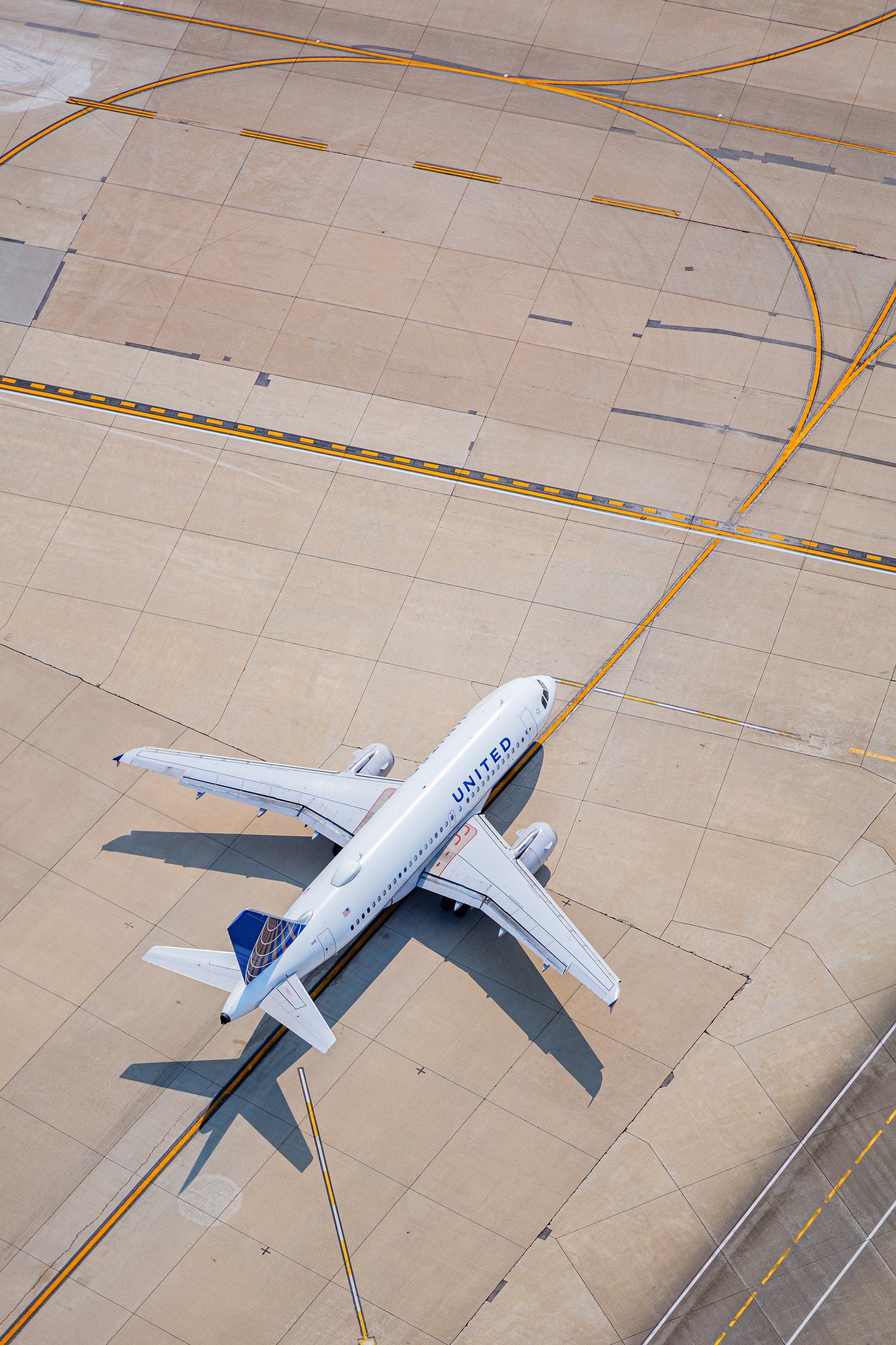 United Airlines - Chicago O'Hare International Airport - Aerial Fine Art Photography (Metal & Bamboo Prints)