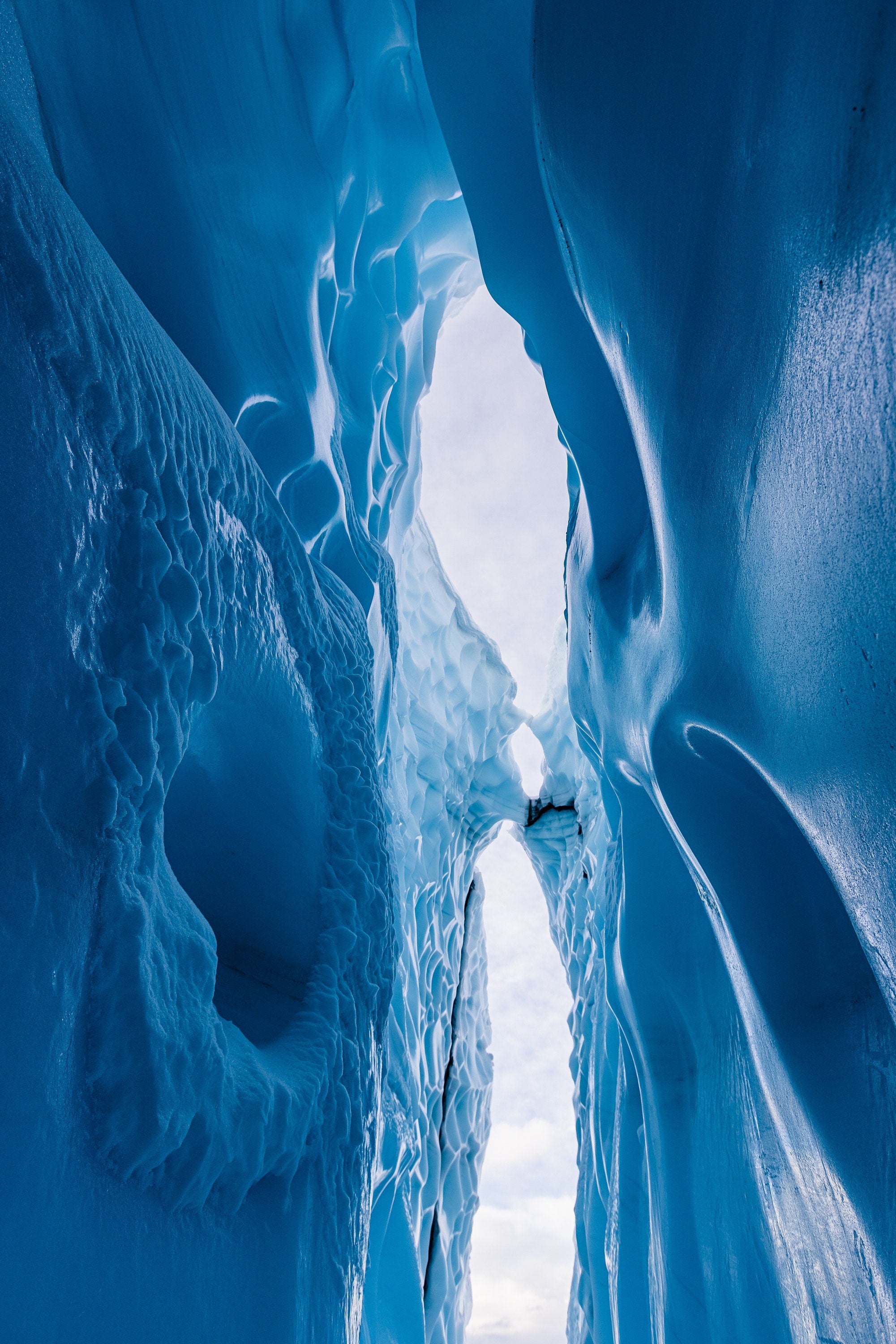 Arch Canyon - Matanuska Glacier - Alaska Fine Art Photography (Metal & Bamboo Prints)