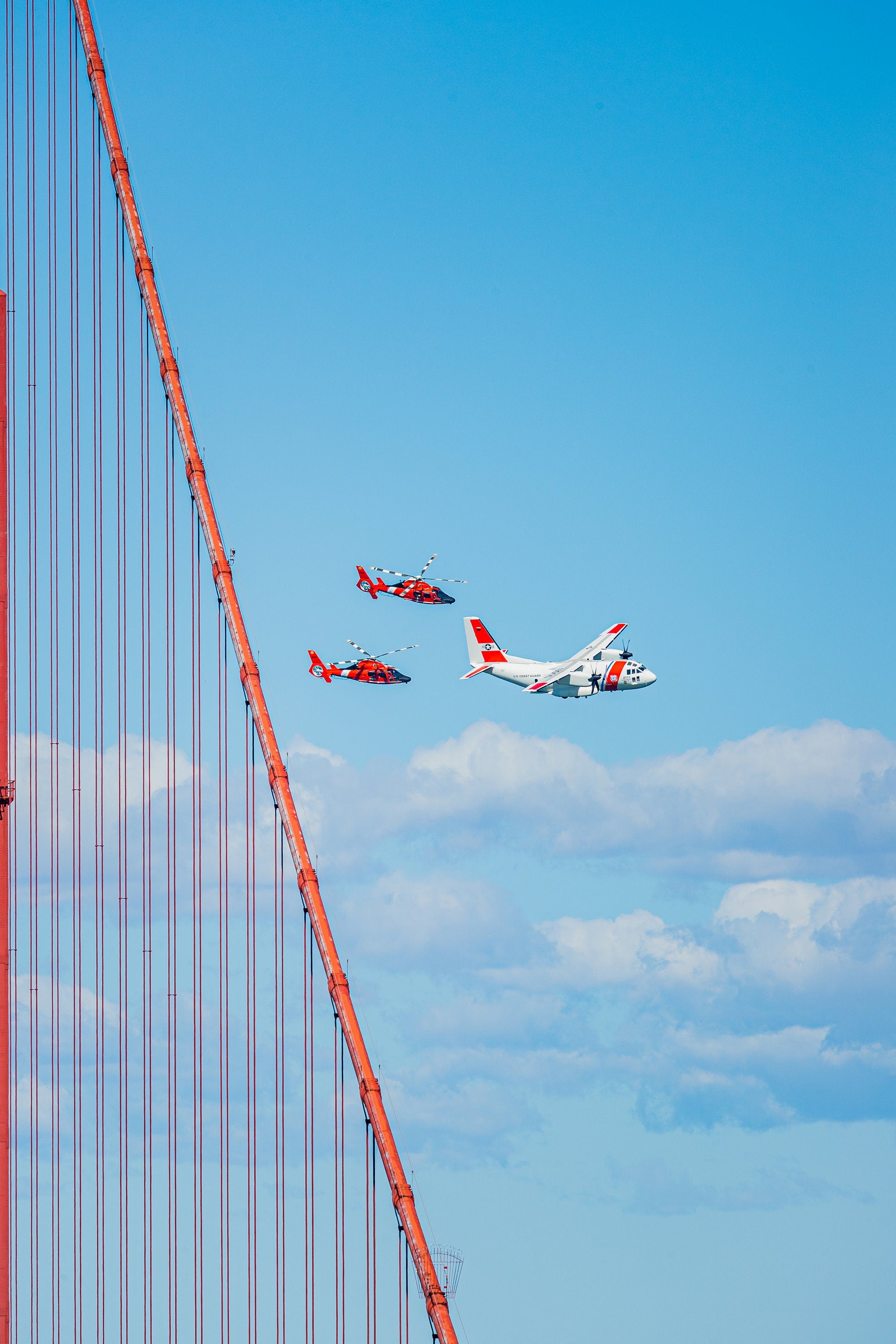 United States Coast Guard - Fleet Week San Francisco California - Fine Art Aviation Photography (Metal & Bamboo Prints)