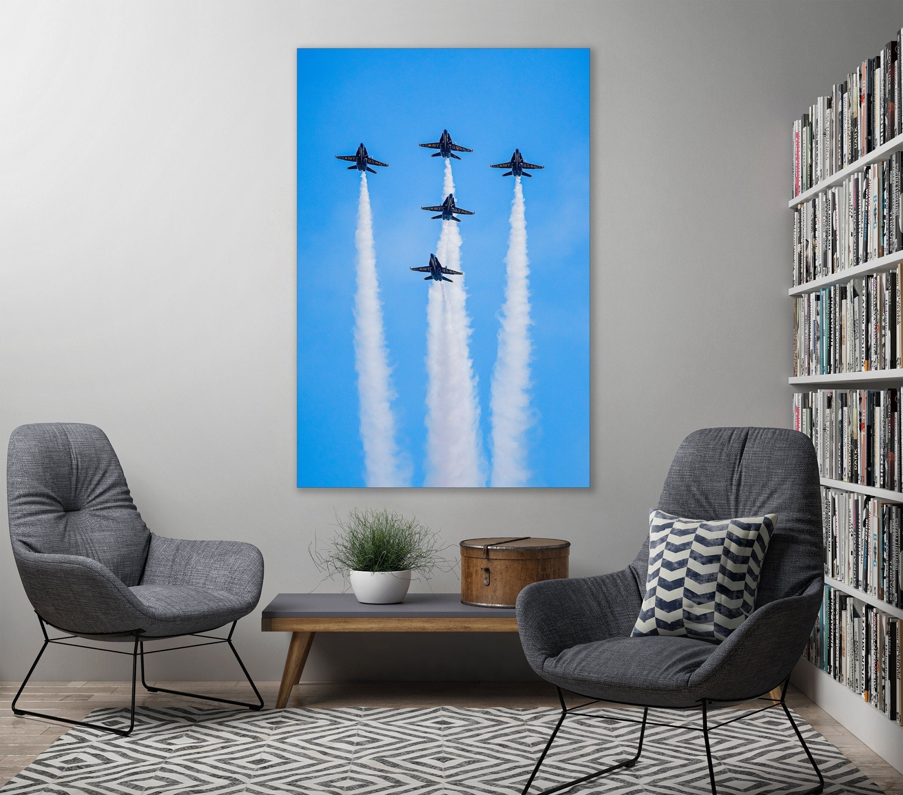 Blue Angels Fleet Week San Francisco California - Fine Art Photography (Metal & Bamboo Prints)