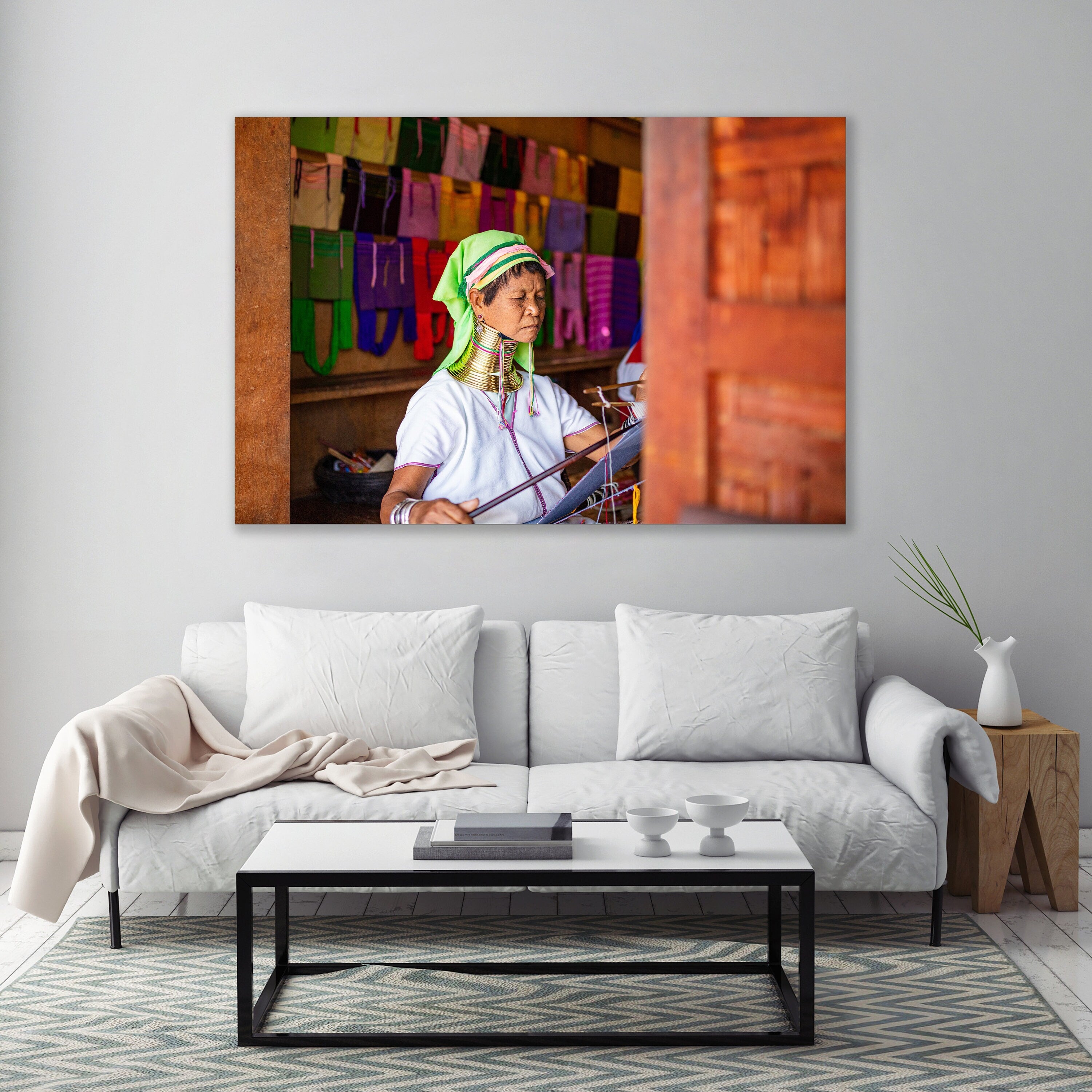 Inle Lake Myanmar - Long Neck Ladies - Fine Art Photography (Metal & Bamboo Prints)