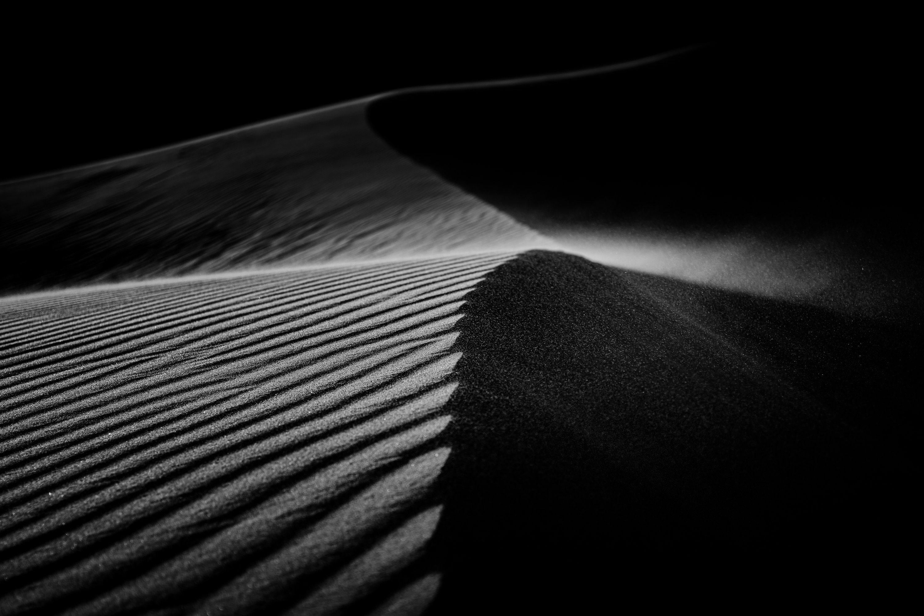 Modern Sand Dunes - Great Sand Dunes National Park - Colorado Fine Art Photography (Metal & Bamboo Prints)